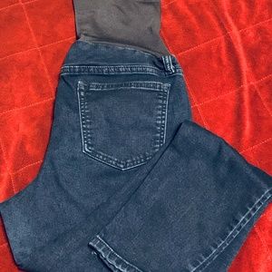 Maternity Dark Denim Jeggings